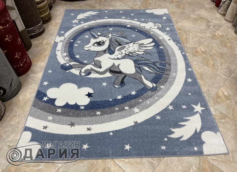 Тъкан килим MAGNOLIA 796 l.blue